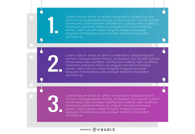 Multicolor Hanging Banner templates Multicolor Hanging Banner templates