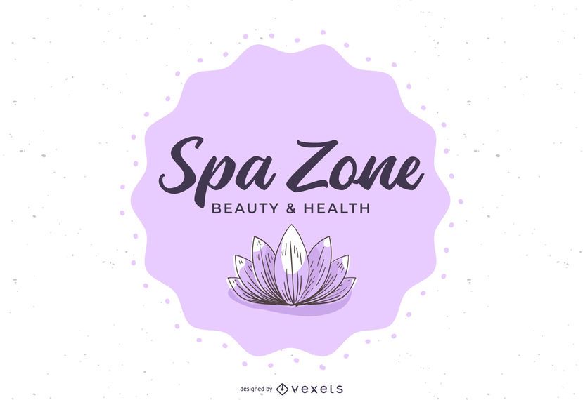 Spa Wellness Center Floral Banner Spa Wellness Center Floral Banner