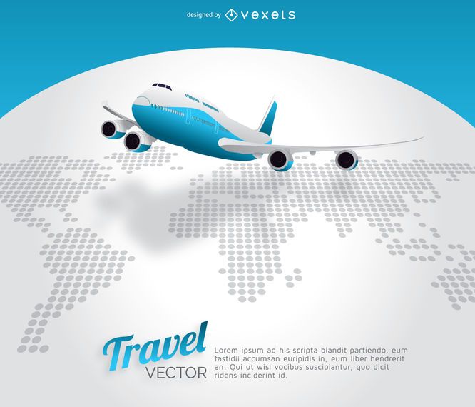Plano del mundo de viajes Plano del mundo de viajes