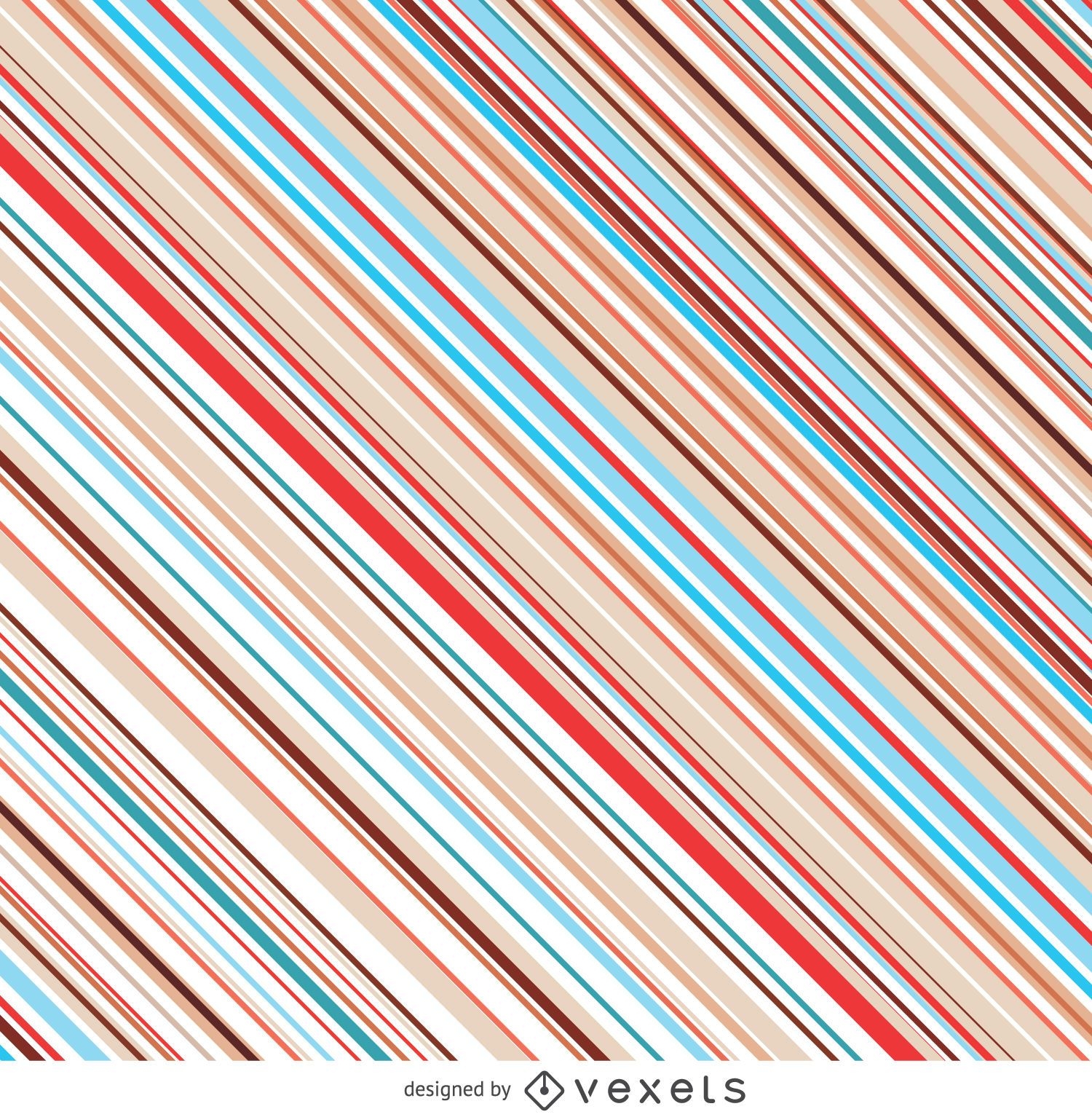 Pastel color diagonal pinstripes