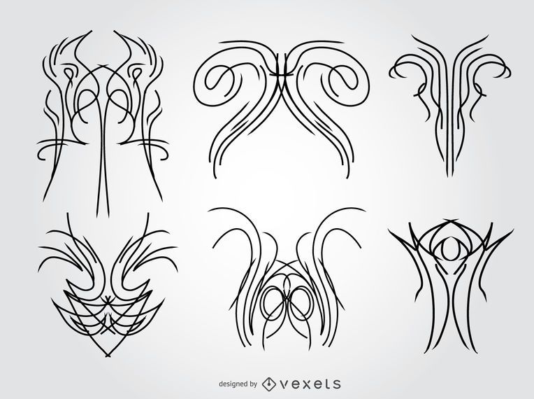 6 desenhos de riscas 6 desenhos de riscas