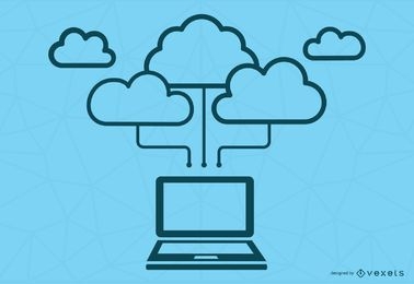 Blue Cloud Computing-Konzept