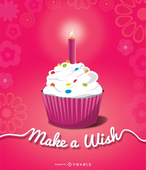Geburtstag Cupcake Kerze Geburtstag Cupcake Kerze