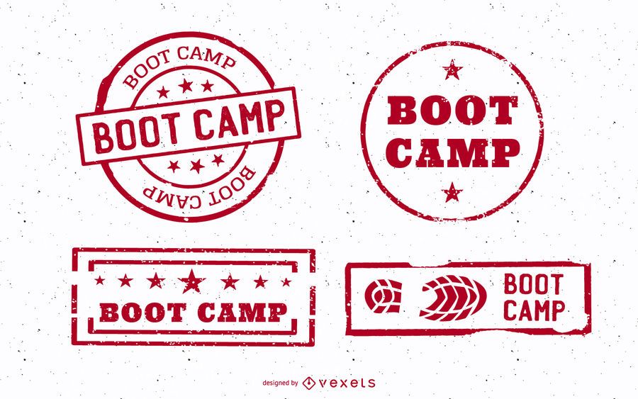 Vintage Boot Camp Stump Set Vintage Boot Camp Stump Set