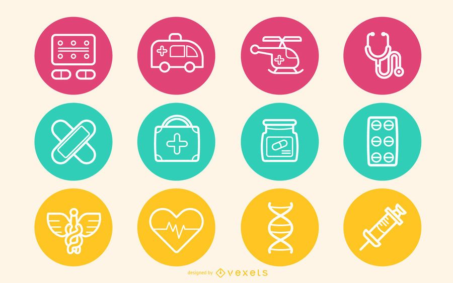 Medical Icon Circles Pack Medical Icon Circles Pack