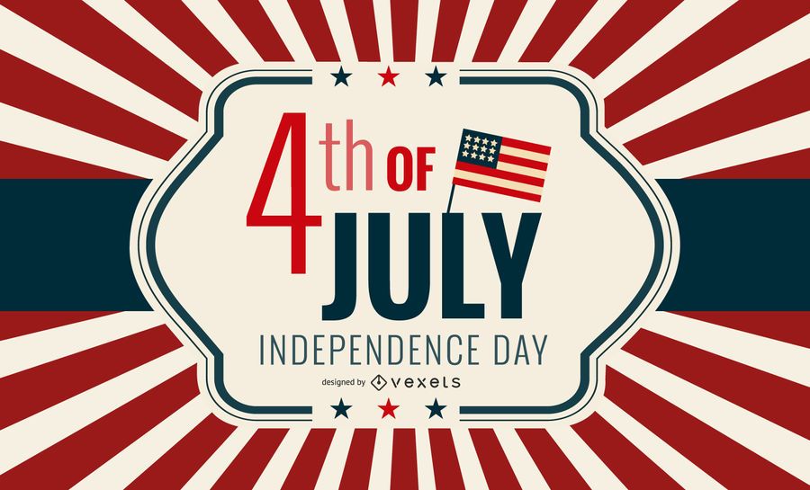 USA Independent Day Greeting Card USA Independent Day Greeting Card