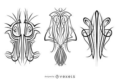 Nadelstreifen Design