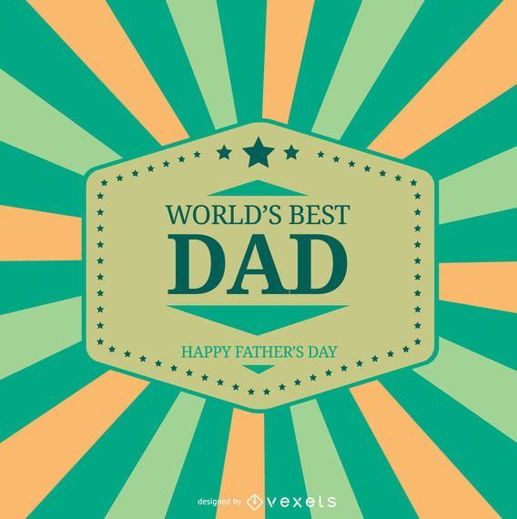 World's best DAD vintage design World's best DAD vintage design