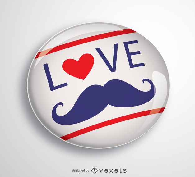 Liebe-Vater-Schnurrbartstift Liebe-Vater-Schnurrbartstift