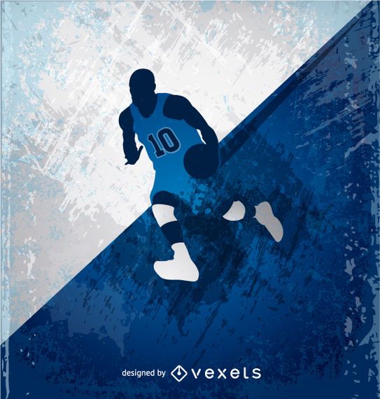 Basketball grunge design Basketball grunge design