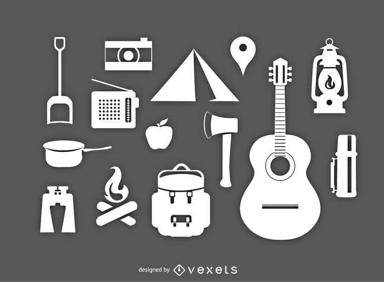 Conjunto de artículos de camping Conjunto de artículos de camping