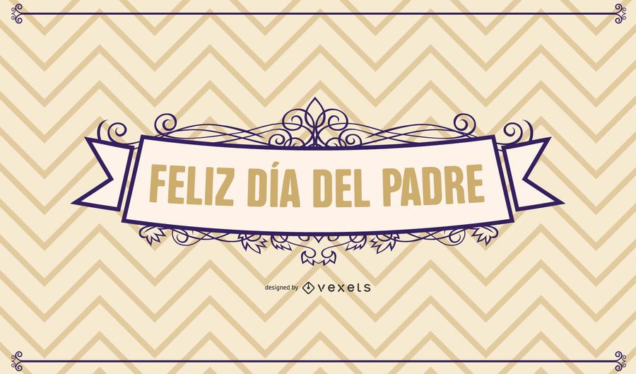 Cartão decorativo retro do dia dos pais Cartão decorativo retro do dia dos pais