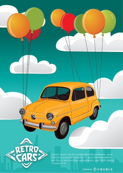Fiat 600 retro car Fiat 600 retro car