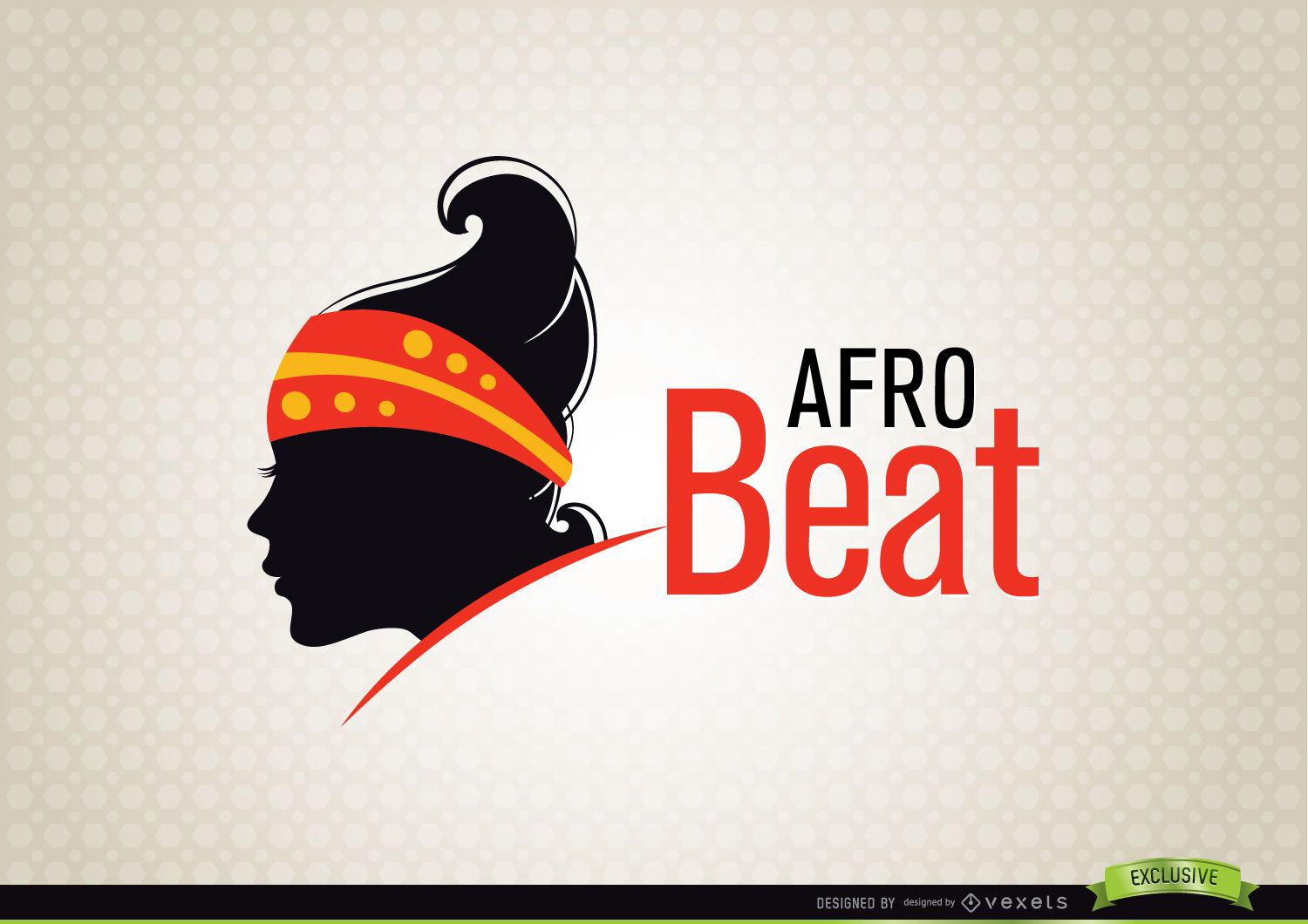 AfroBeat Woman Fashion Logo