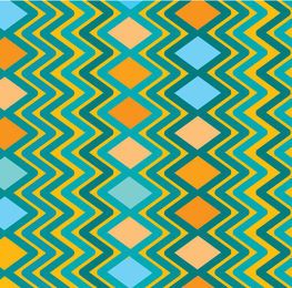 Rhombus Zick-Zack-Muster