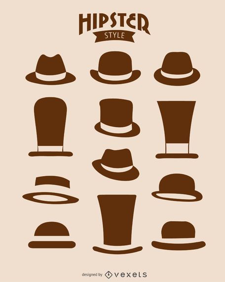 12 chapéus de hipster 12 chapéus de hipster