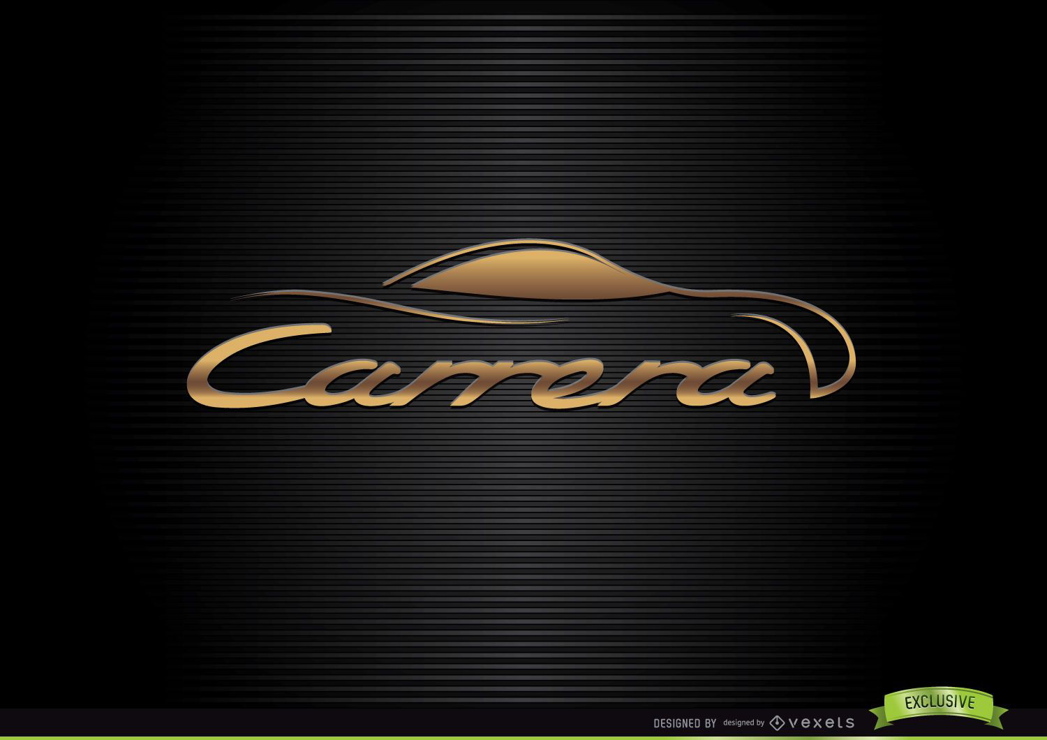 Modelo de logotipo de carro com estilo incr?vel