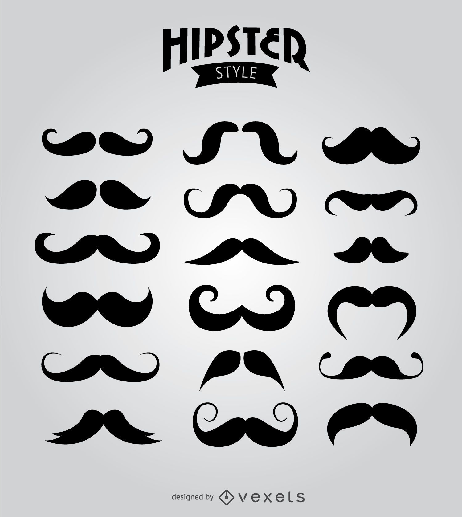 18 bigodes hipster