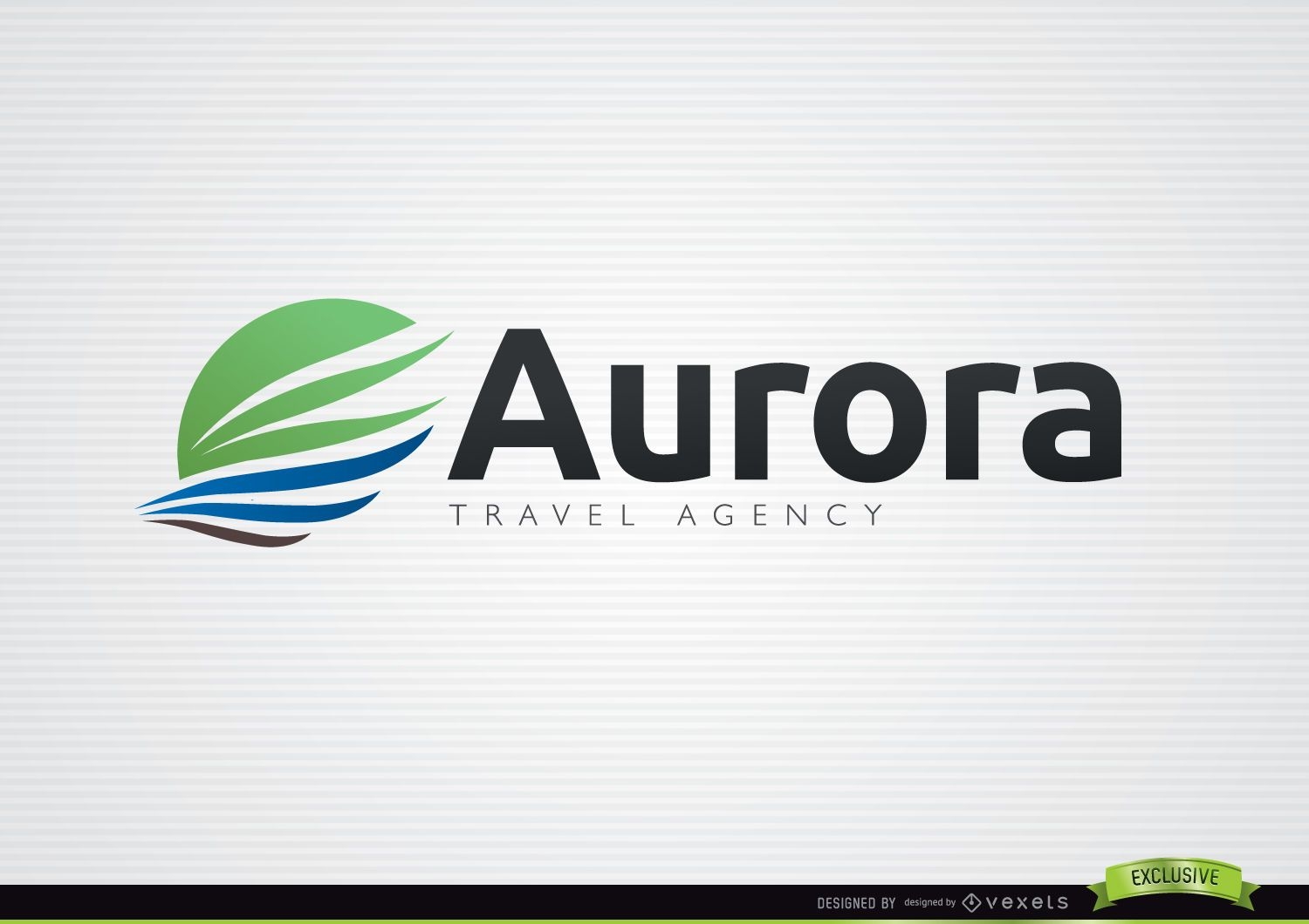 Logotipo da ag?ncia de viagens Aurora Wing