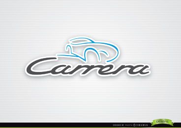 Logotipo da Carrera speed car