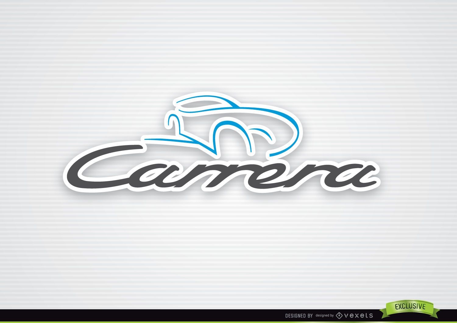 Logotipo da Carrera speed car