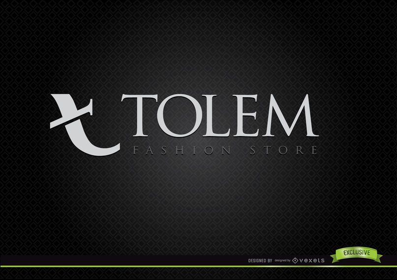Modelo de logotipo de loja de moda Modelo de logotipo de loja de moda