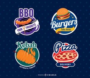 Food Restaurant Logo Seals