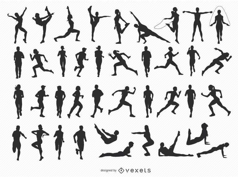 40 silhuetas de fitness 40 silhuetas de fitness