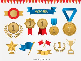 Awards Vector Set