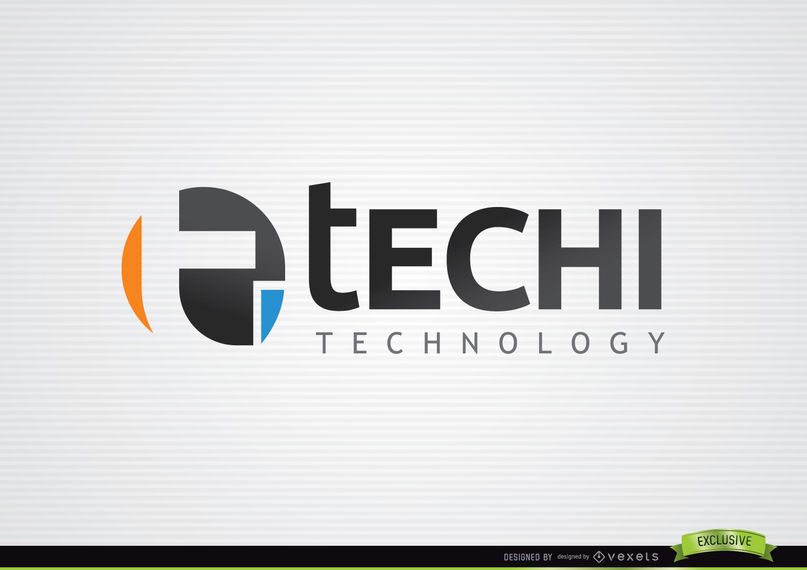 Logotipo de tecnologia tipográfica de círculo T Logotipo de tecnologia tipográfica de círculo T