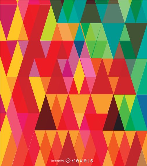 Geometric Abstract Triangles Geometric Abstract Triangles