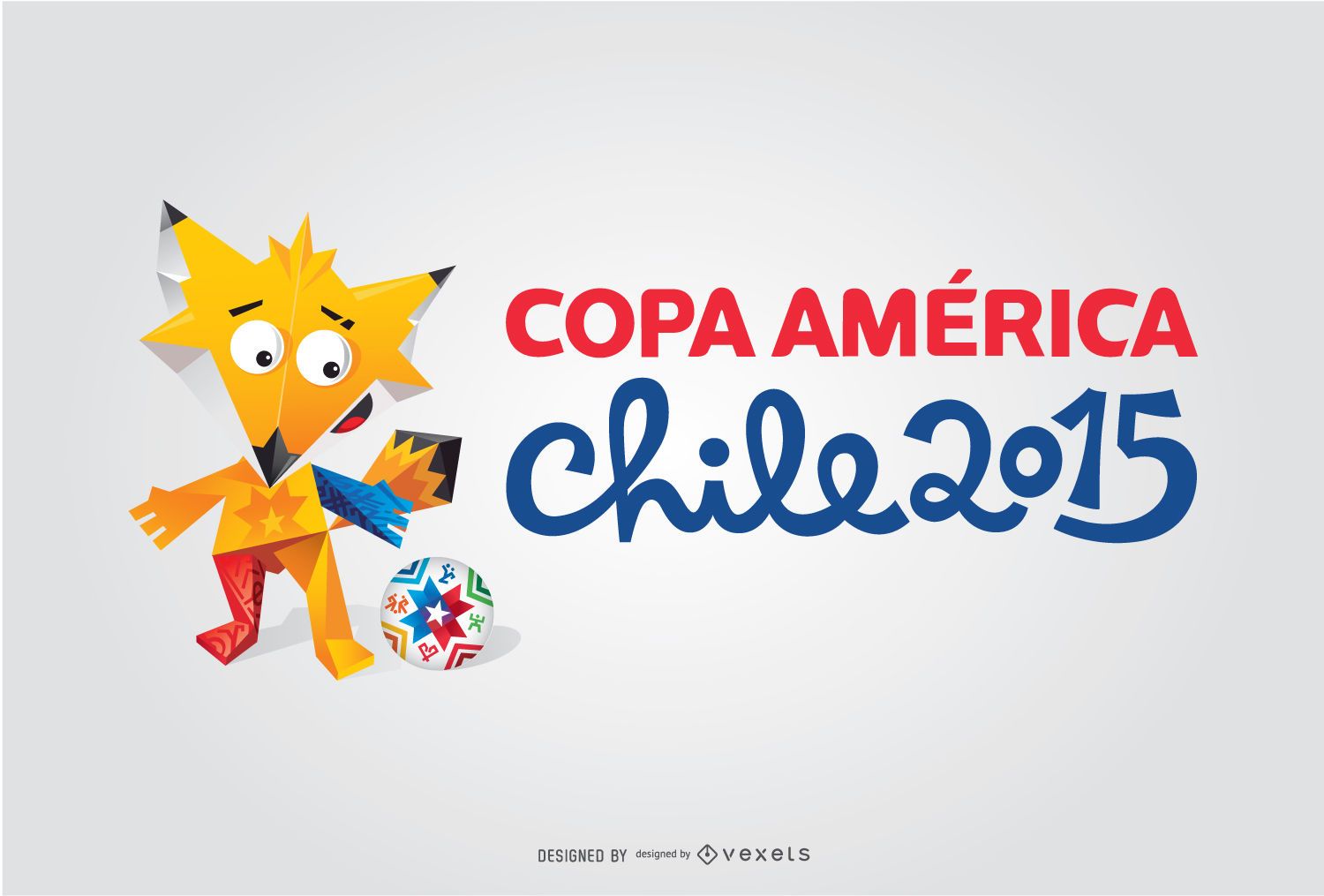 Mascot Copa America 2015 Logo - Vector Download