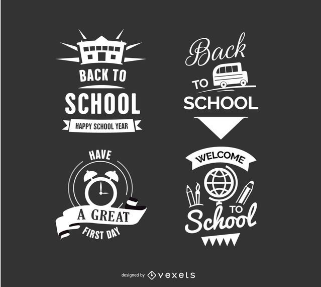 Back to school Badges Back to school Badges