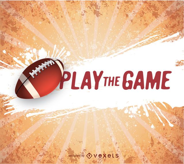 Amercian Football Grunge design Amercian Football Grunge design