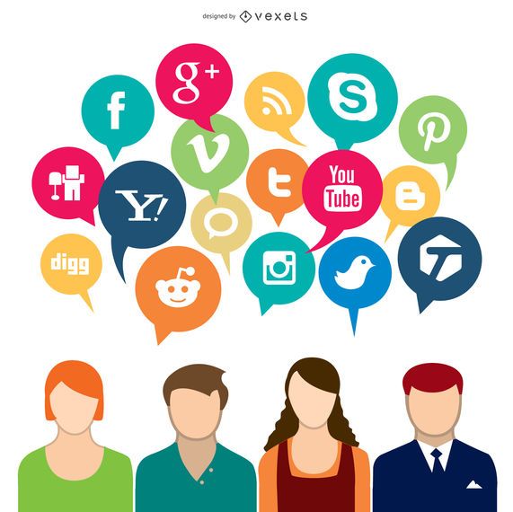 Social media Concept Social media Concept