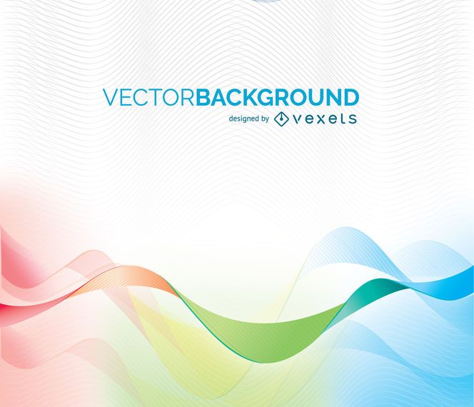 Abstract colorful wavy background Abstract colorful wavy background