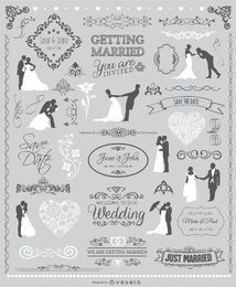 Wedding Graphic Set 