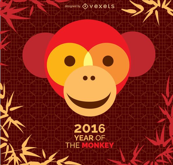 Jahr des Monkey 2016 Designs Jahr des Monkey 2016 Designs