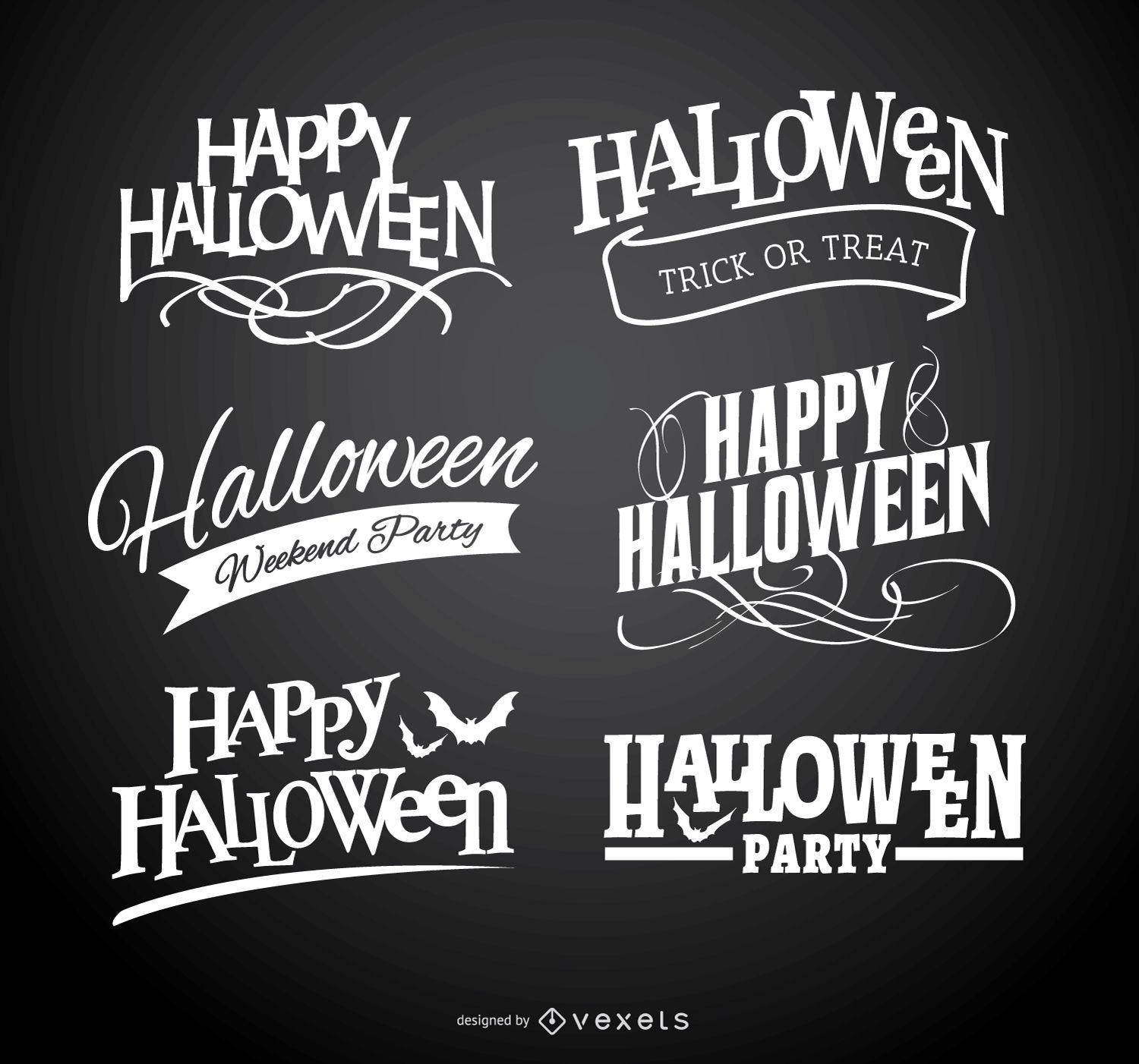 Happy Halloween Logo Abzeichen