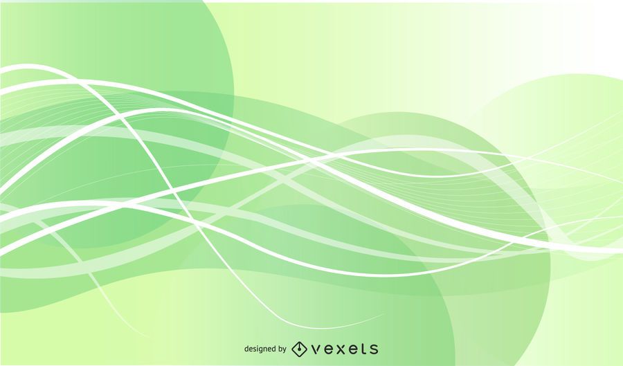 Abstrakte grüne Wellenlinien Hintergrund Abstrakte grüne Wellenlinien Hintergrund