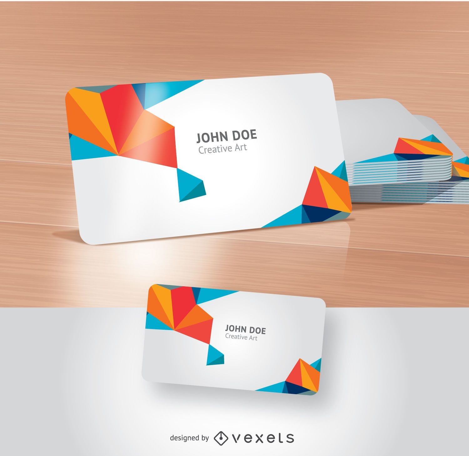 Diseño creativo de tarjetas de visita