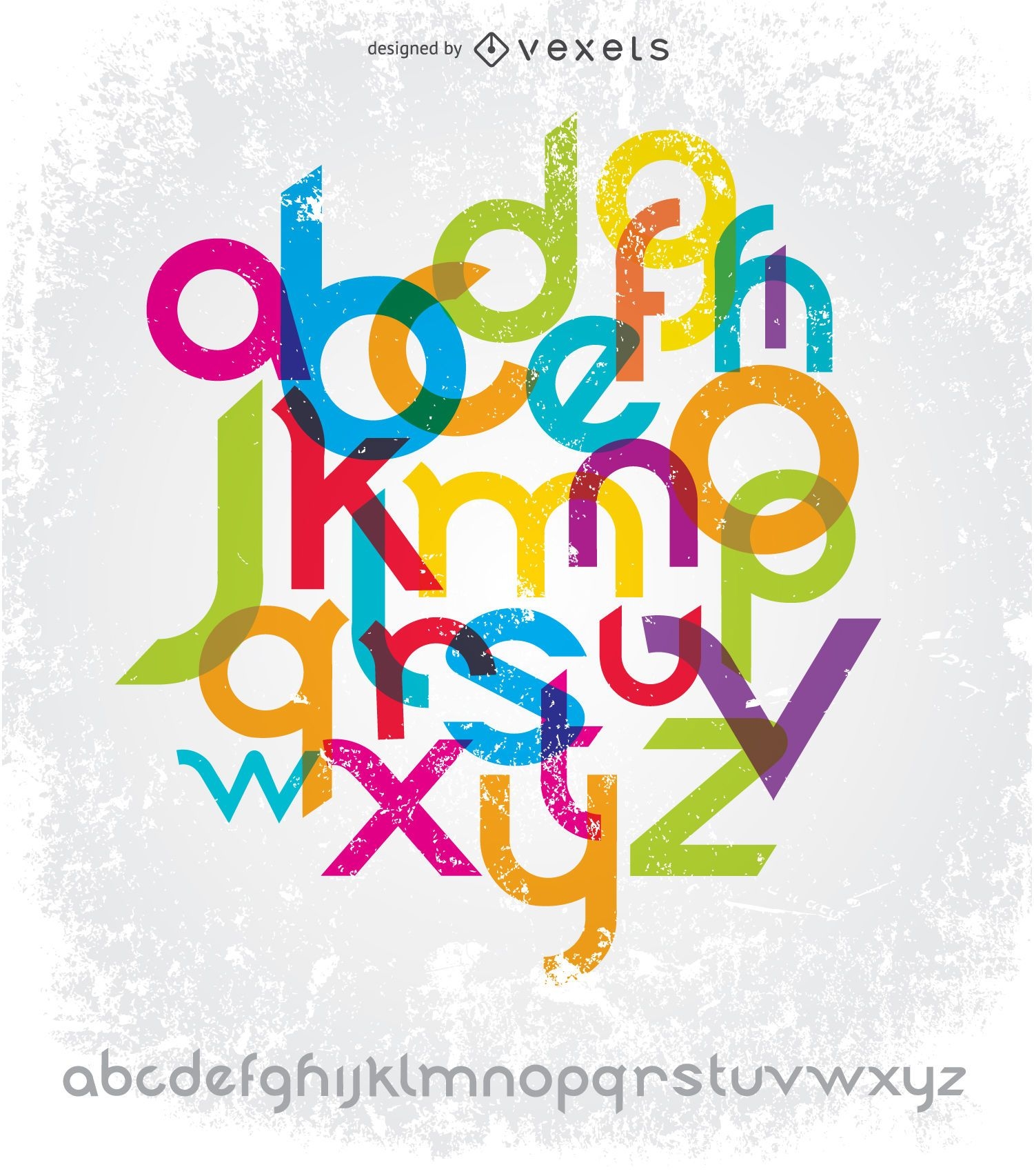 Typography fonts type Sans Serif