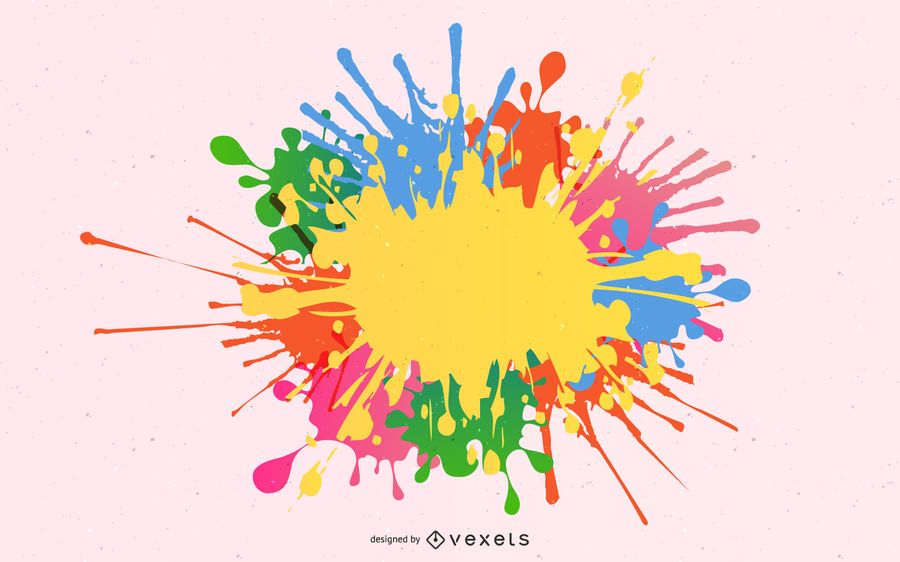 Painted Summer Fest Background Painted Summer Fest Background
