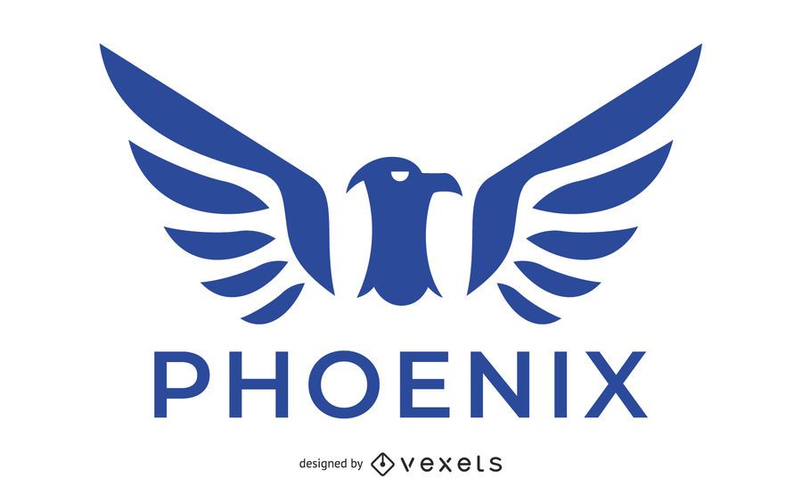 Logotipo de Phoenix Blue Bird Logotipo de Phoenix Blue Bird