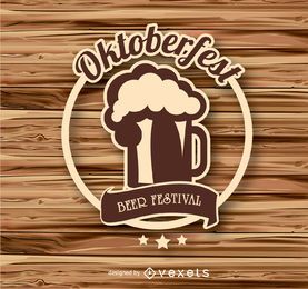Oktoberfest logo badge 