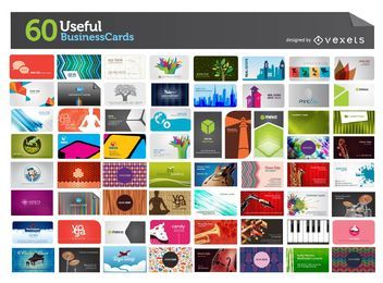 60 Usefull Business Cards Mega Pack