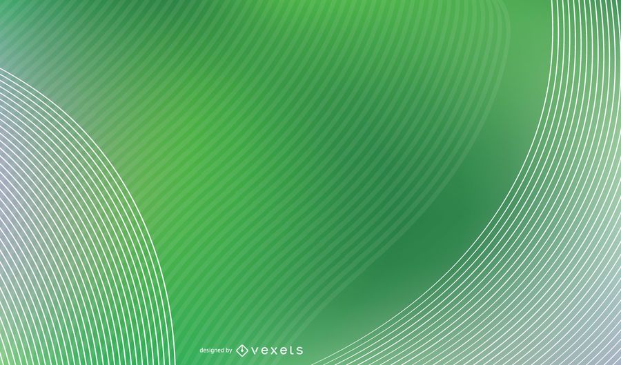 Abstract Green Curves Cover Abstract Green Curves Cover