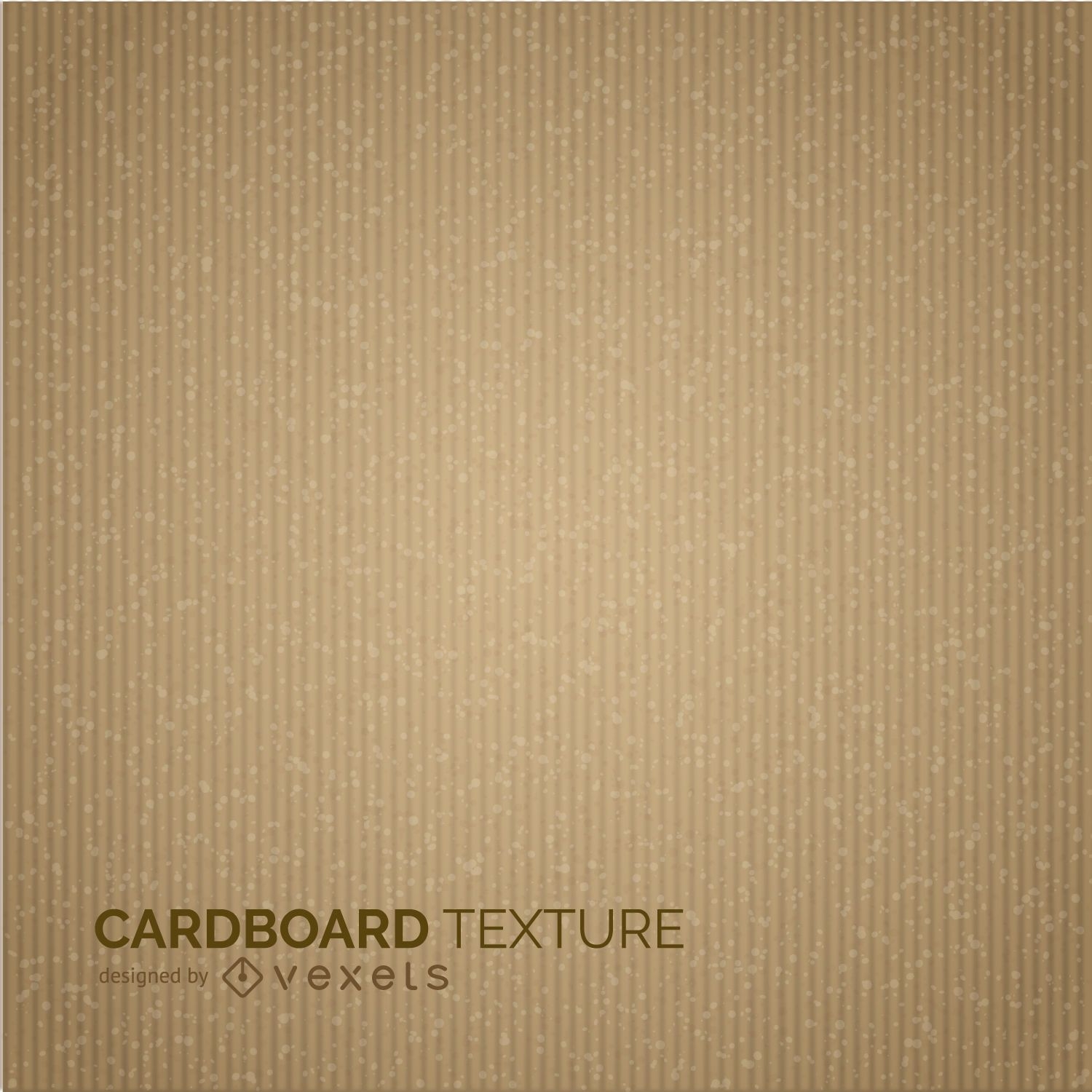 Diseño de textura de cartón en sepia