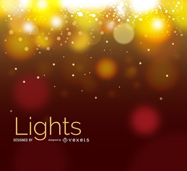 Fondo de luces doradas Bokeh Fondo de luces doradas Bokeh