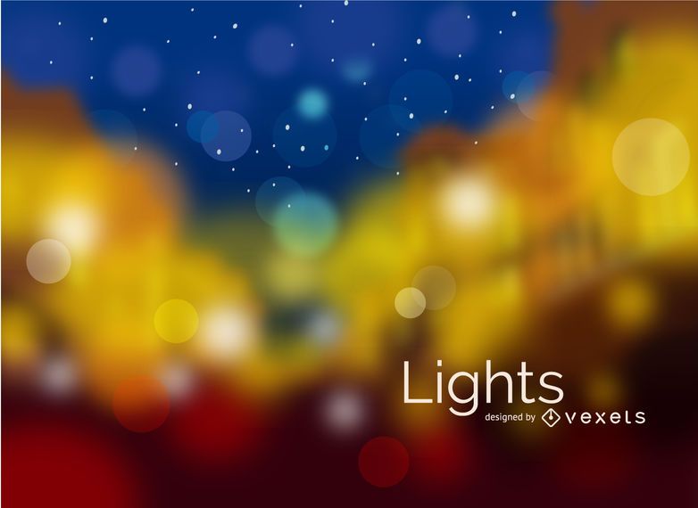 Blurred city lights Blurred city lights